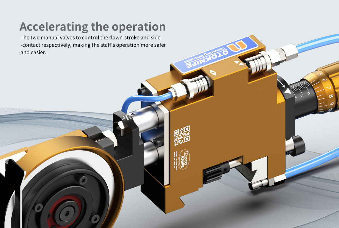 MT-A450 Shear Type Pneumatic Shear Knife holder 